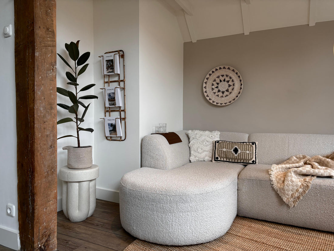 Een lente-proof interieur met handgemaakte items uit Bali