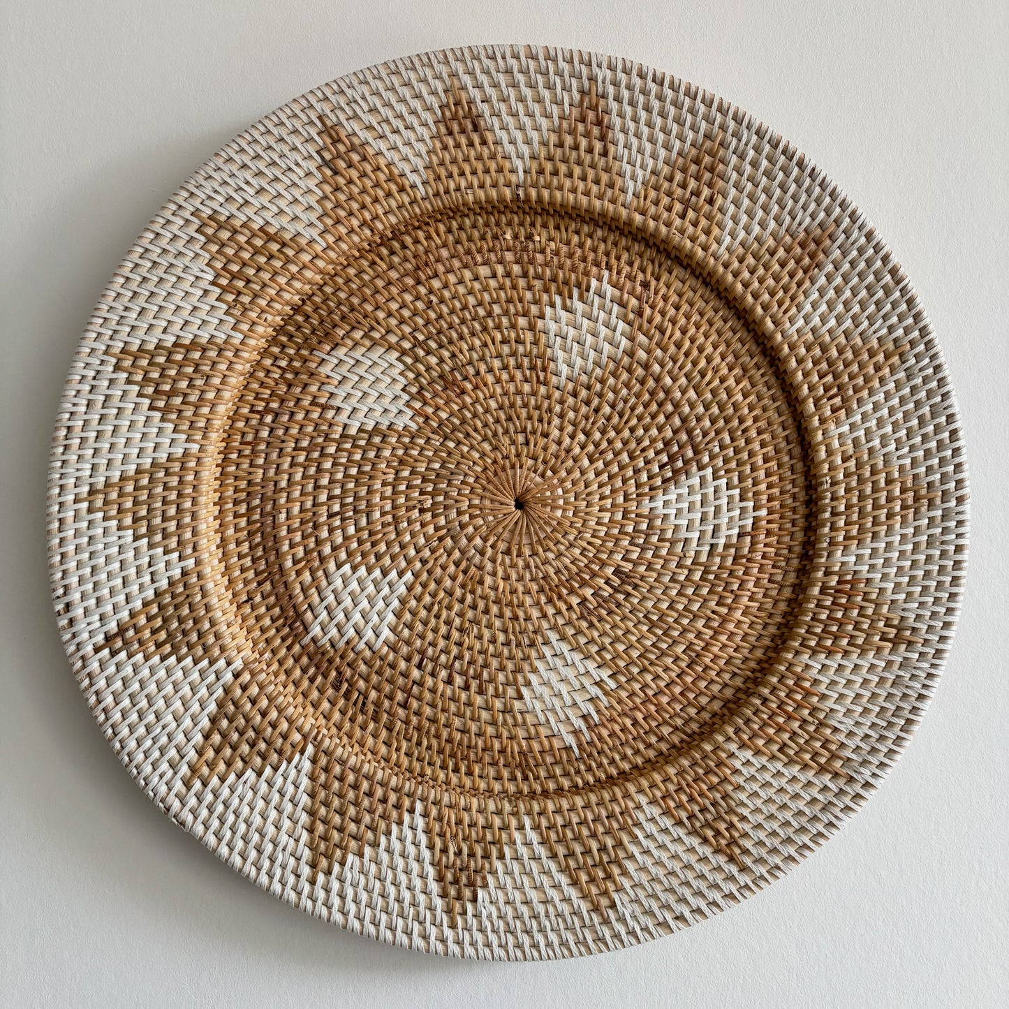 Rotan Wanddecoratie Rond Mara
