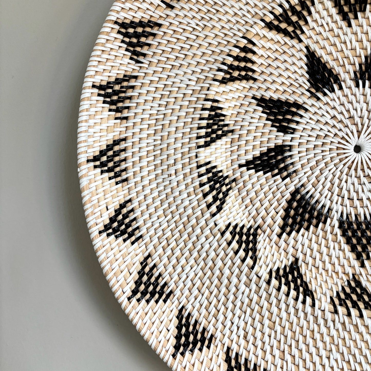 Rotan Wanddecoratie Rond Kaya Ø50cm