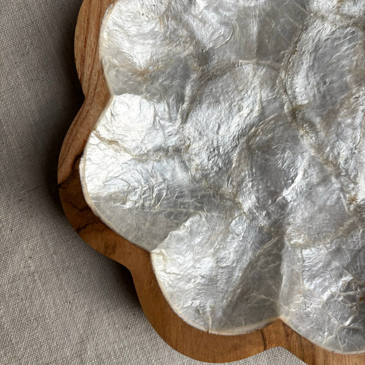 Schaaltje Hout met Capiz