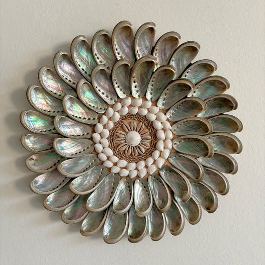 Wanddecoratie Rond met Schelpen Novi