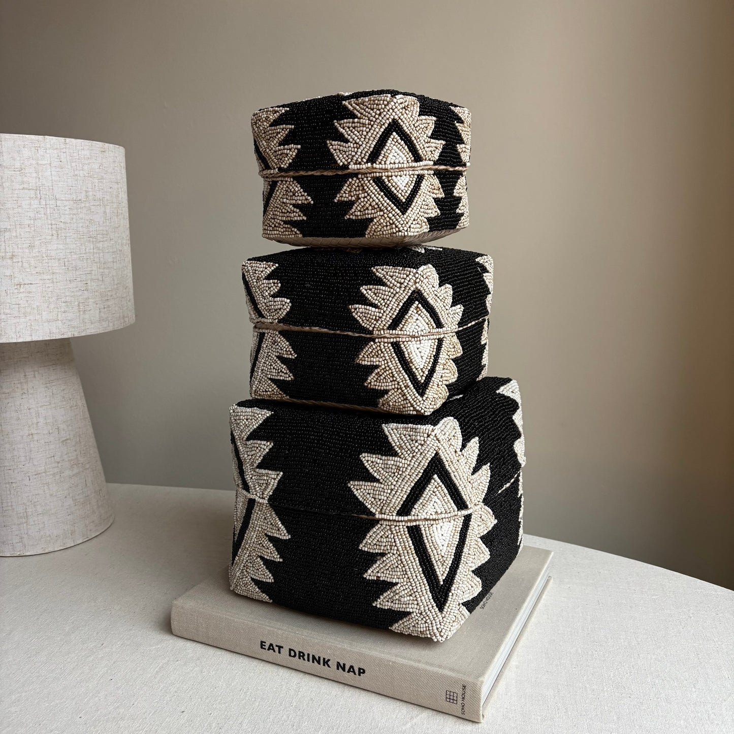 Bamboe / Kralen Offermanden Noë