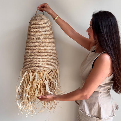 Raffia Hanglamp Indy