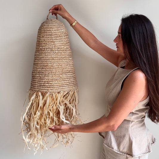 Raffia Hanglamp Indy