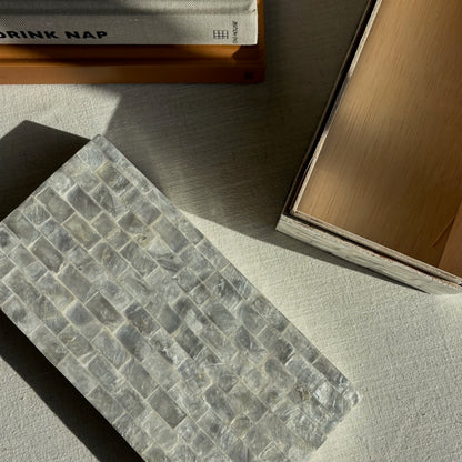 Capiz schelpen Opbergdoosje