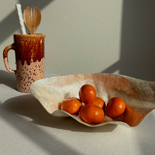 Capiz schelpen Schaal