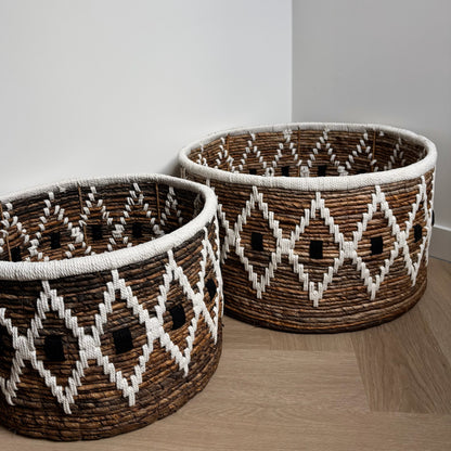 Grote Opbergmand Macramé - Tara