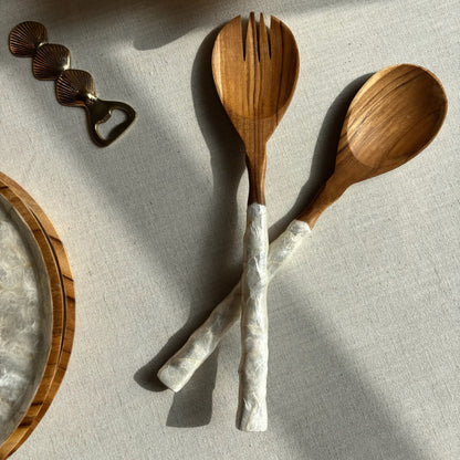 Houten Slabestek (set van 2)