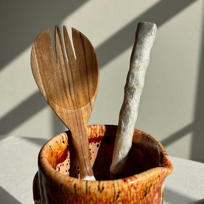 Houten Slabestek (set van 2)