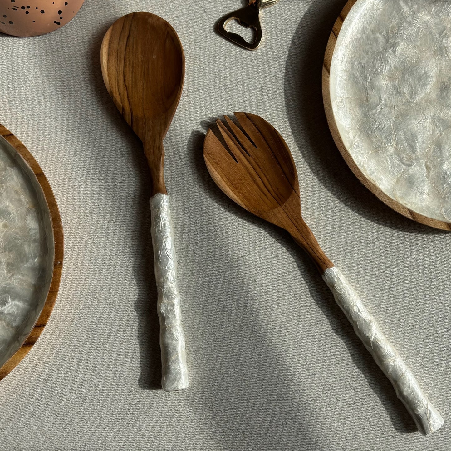 Houten Slabestek (set van 2)