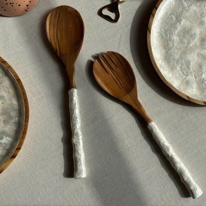 Houten Slabestek (set van 2)