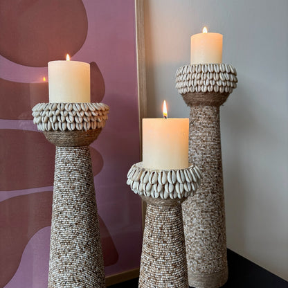 Kandelaar Beige