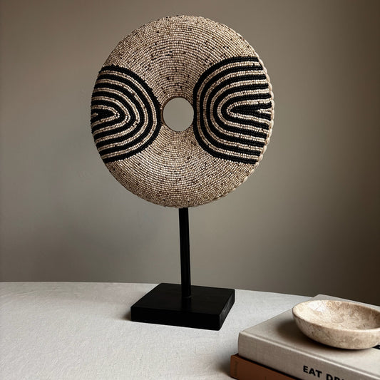 Kralen Ornament op voet Bente