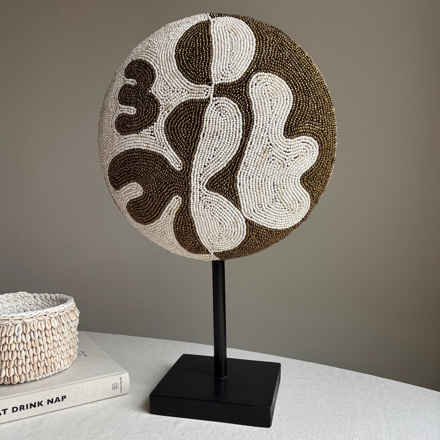 Kralen Ornament op voet Lima