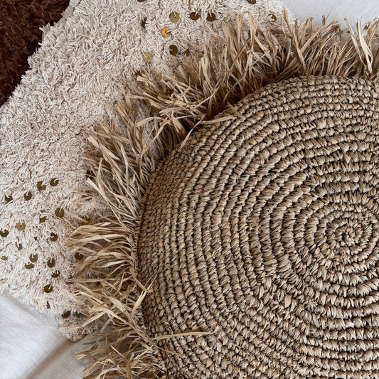 Kussenhoes met Franjes Raya - Rond