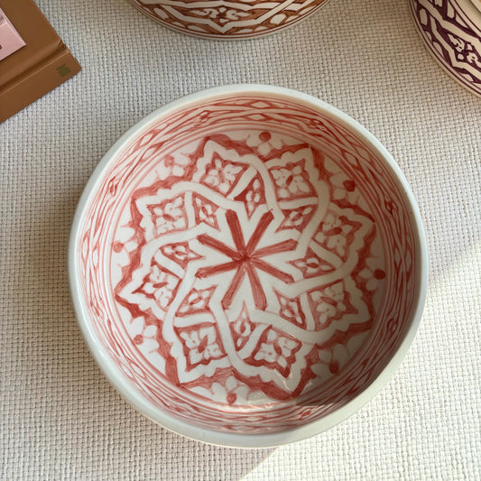 Marokkaanse Schaal Fez - Roze