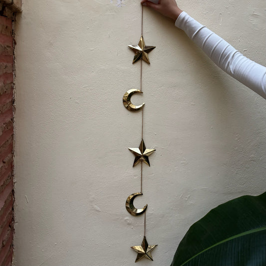 Messing Slinger - Maan / Ster