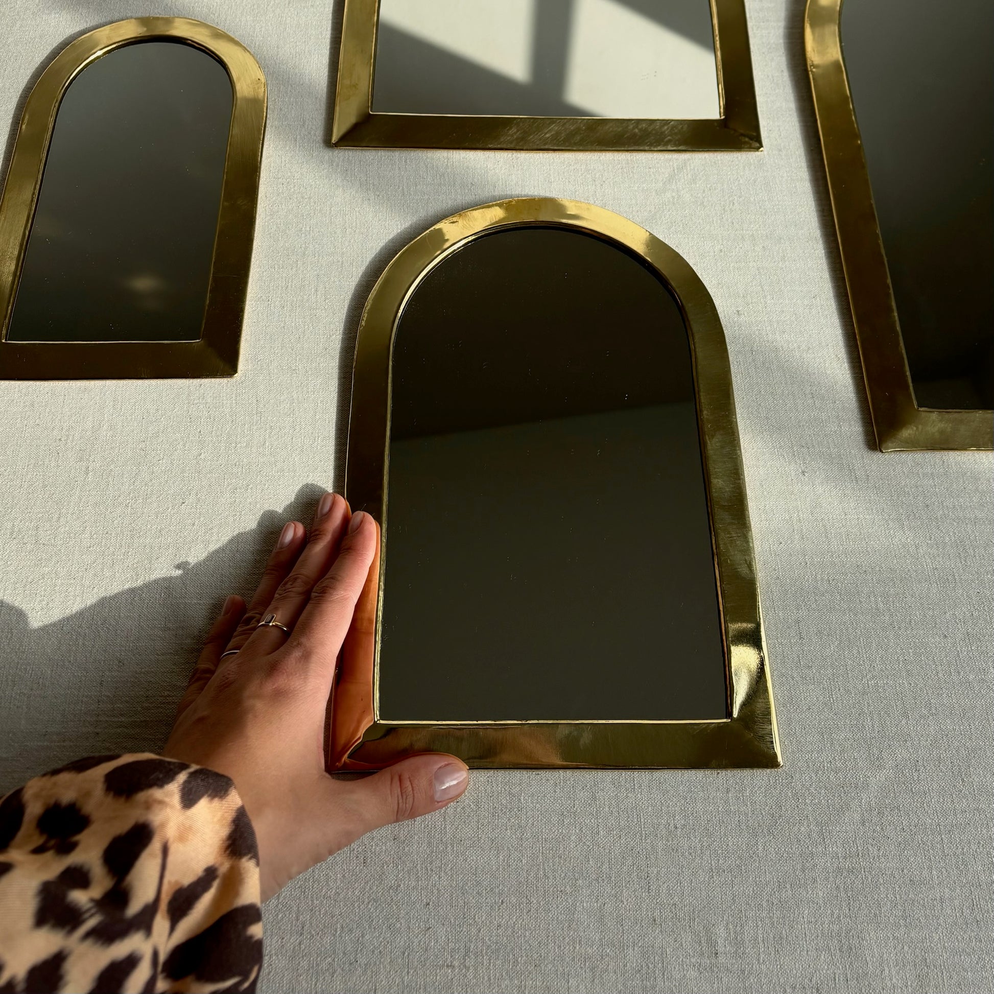 Messing Spiegel Bliss