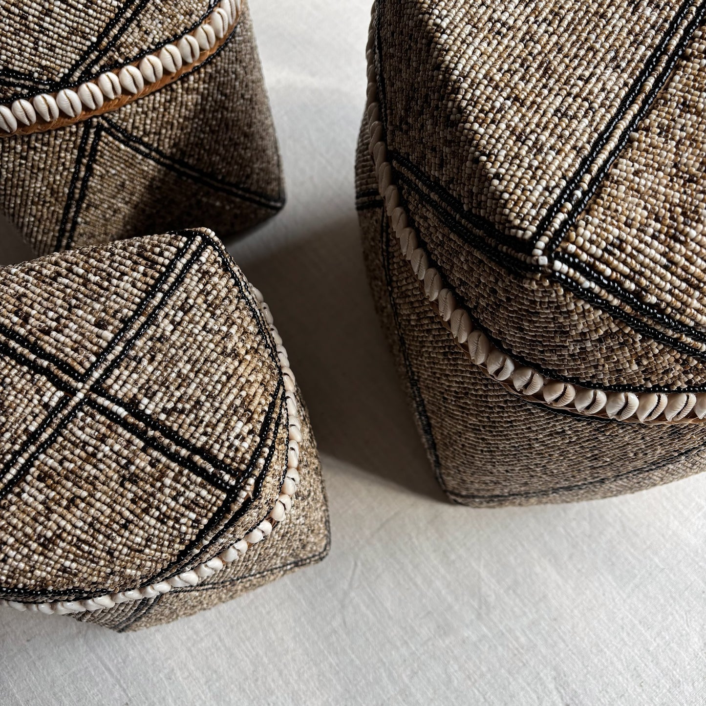 Bamboe / Kralen Offermand Hoog Beau