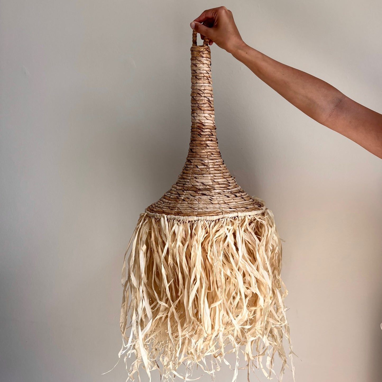 Raffia Hanglamp Lea