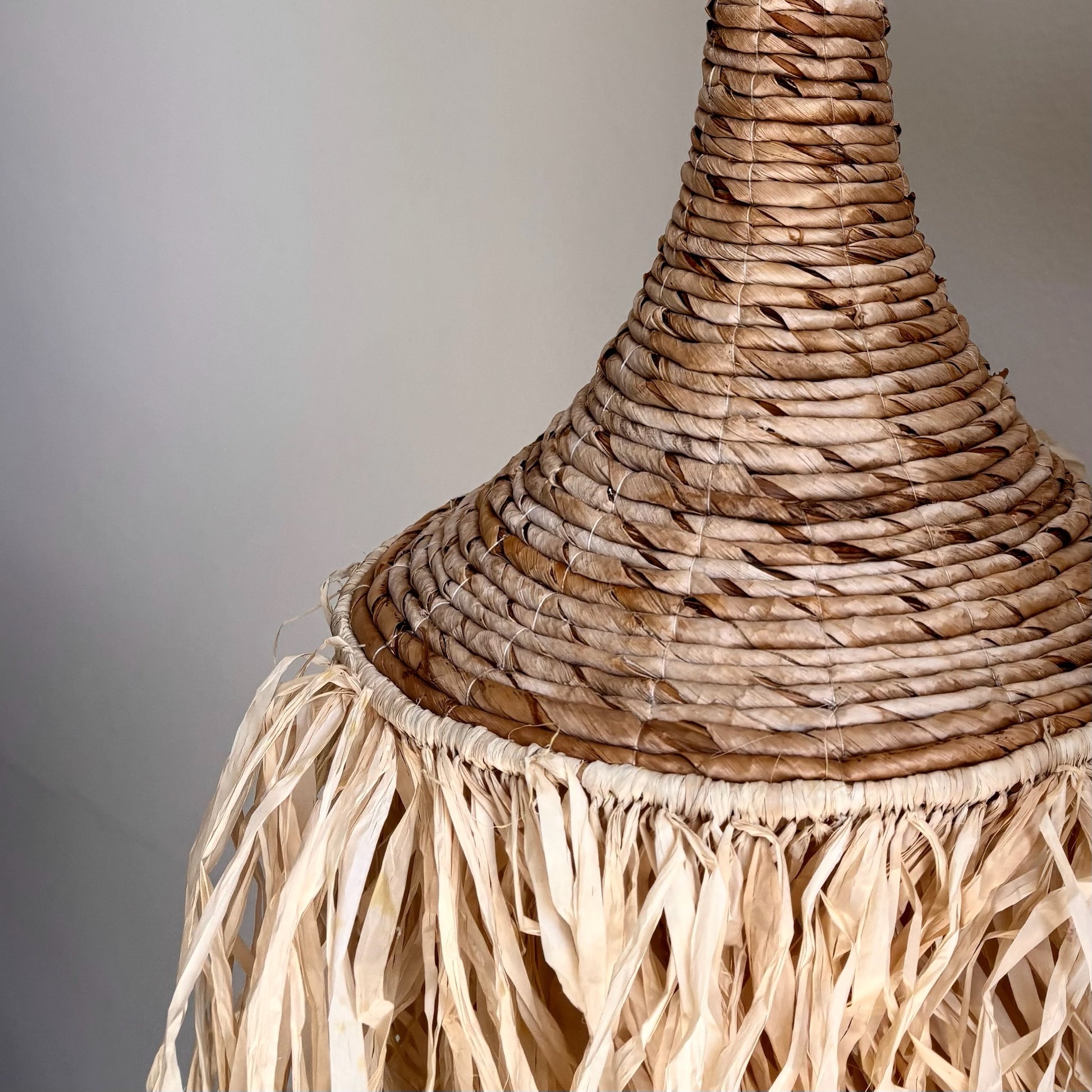 Raffia Hanglamp Lea