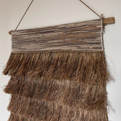 Raffia Wandhanger
