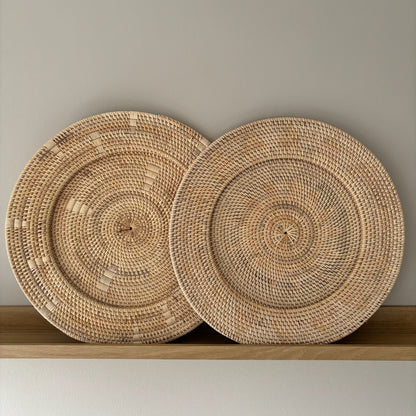 Rotan Wanddecoratie Rond