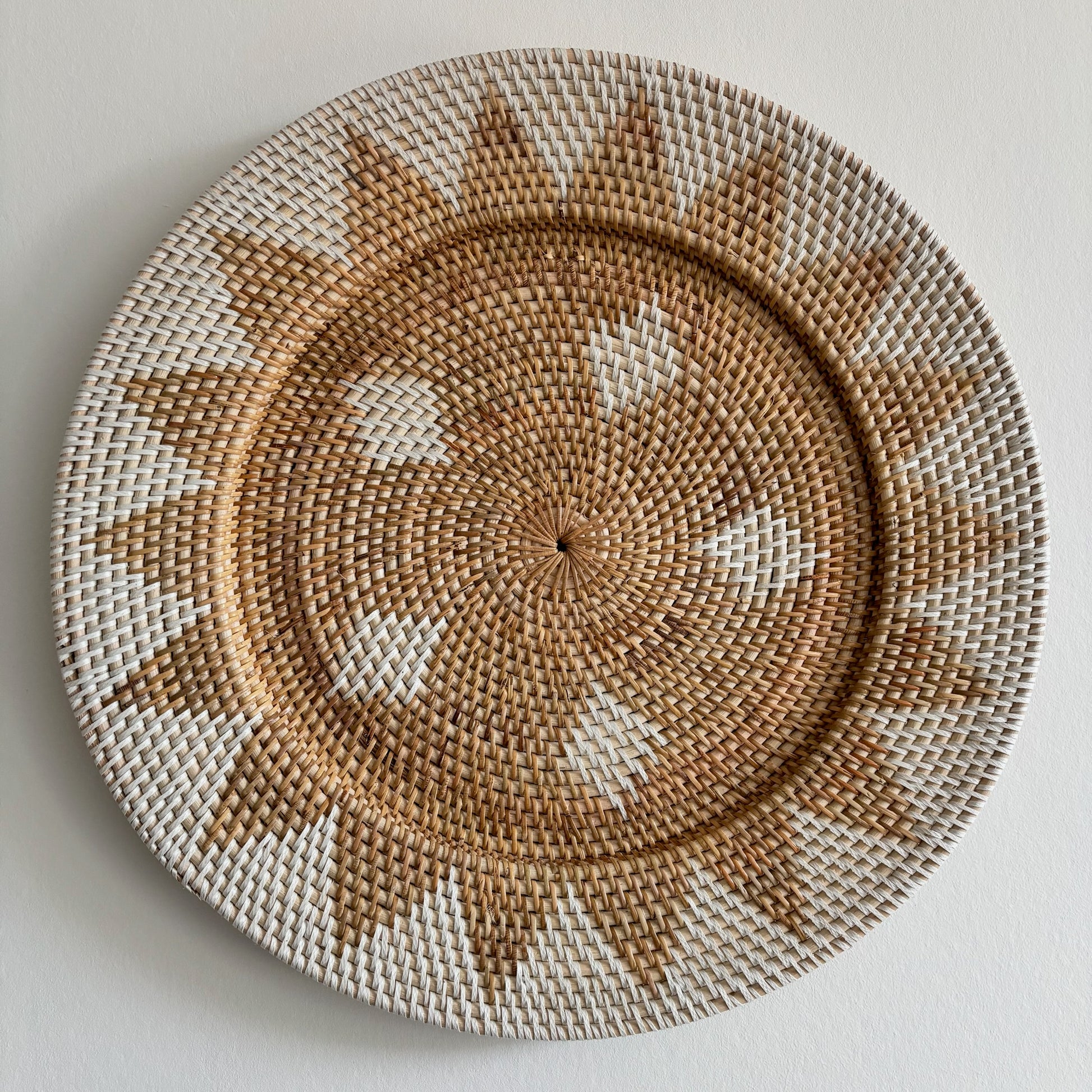 Rotan Wanddecoratie Rond Mara 