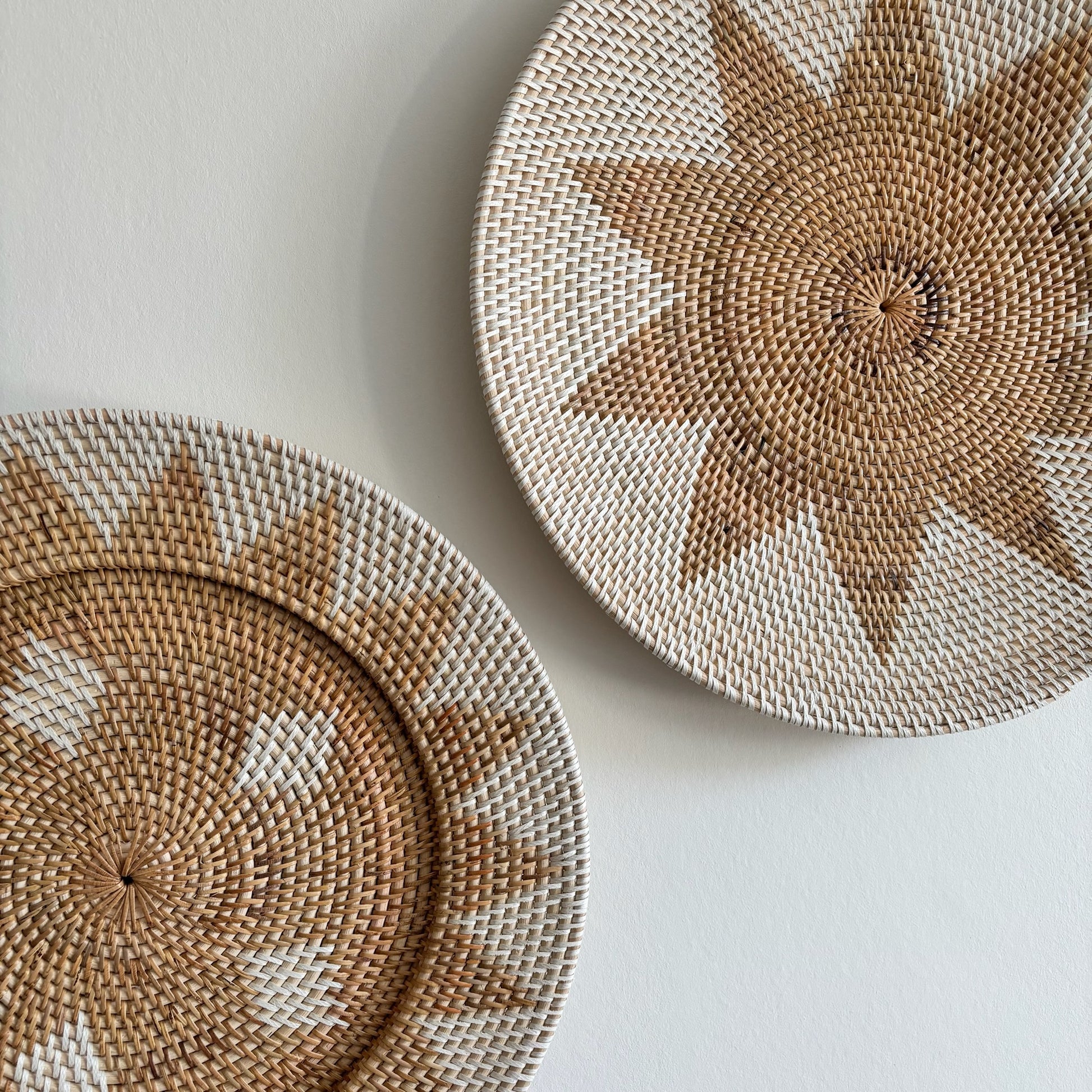 Rotan Wanddecoratie Rond Mara 