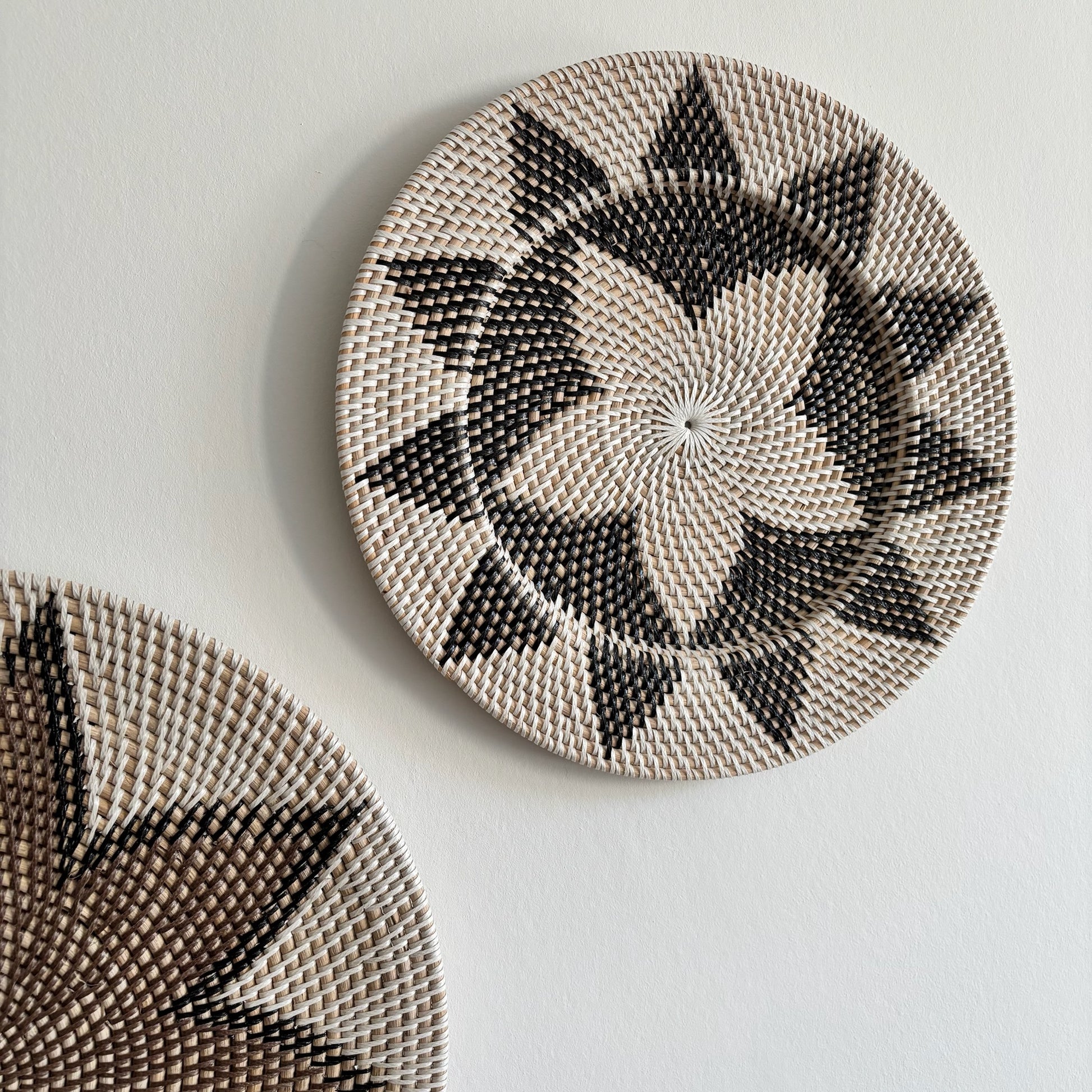 Rotan Wanddecoratie Rond Yula 