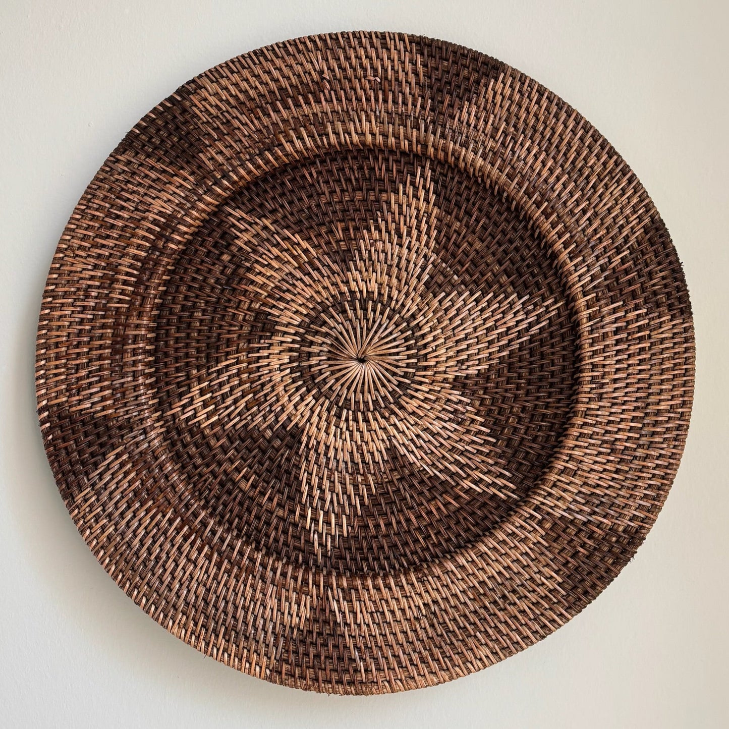 Rotan Wanddecoratie Rond Aya 