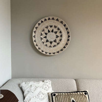 Rotan Wanddecoratie Rond Kaya Ø50cm