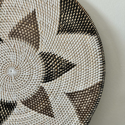 Rotan Wanddecoratie Rond Lana
