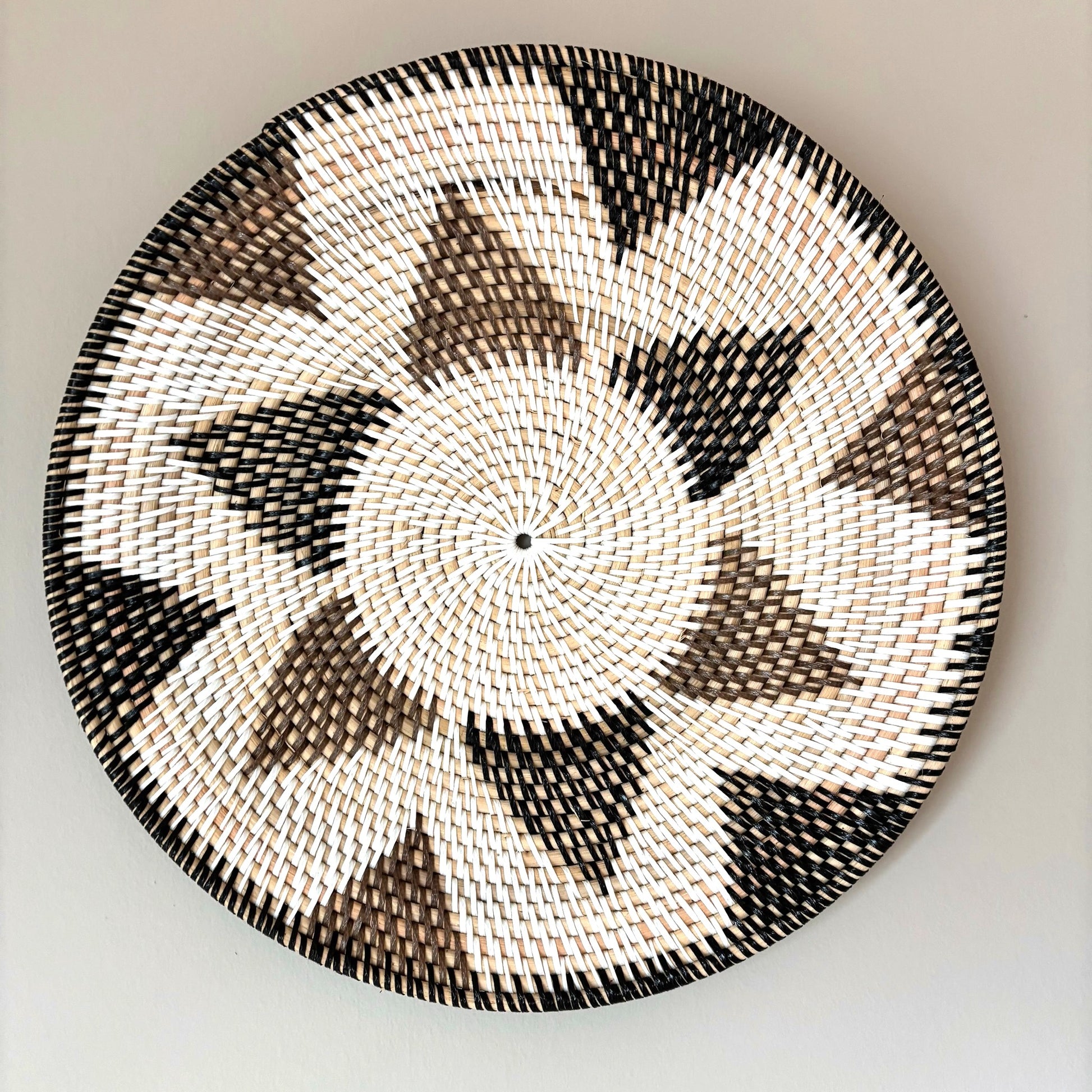 Rotan Wanddecoratie Rond Lana