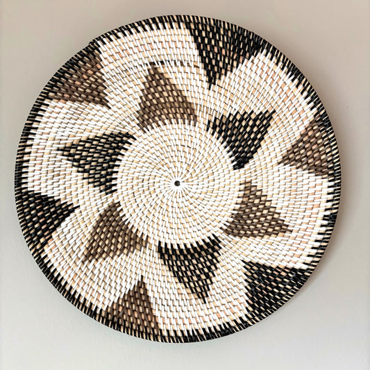 Rotan Wanddecoratie Rond Lana