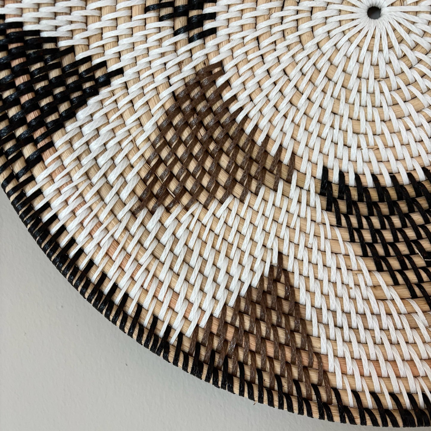 Rotan Wanddecoratie Rond Lana