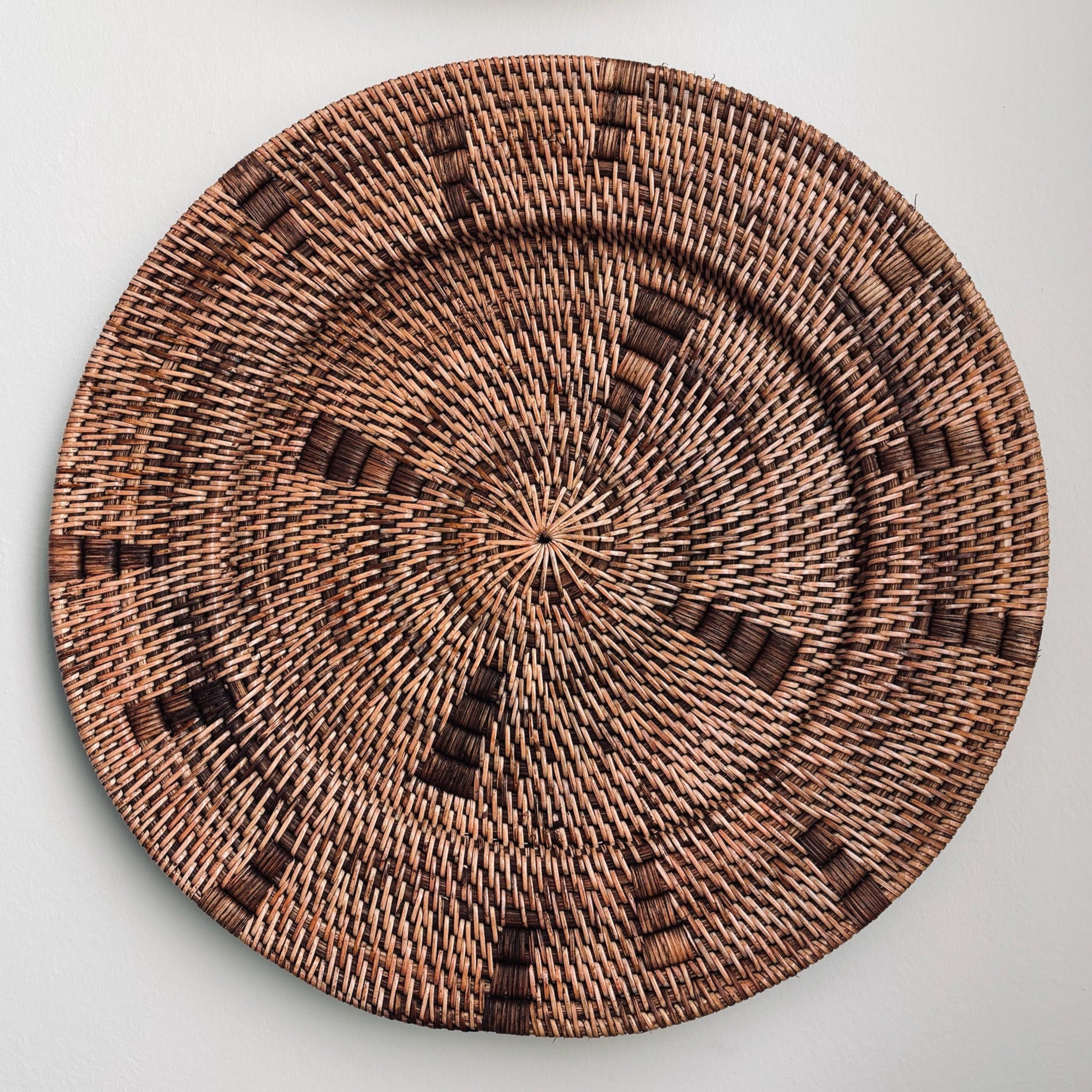 Rotan Wanddecoratie Rond Lina Ø50cm