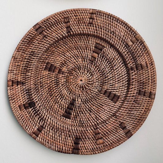 Rotan Wanddecoratie Rond Lina Ø50cm