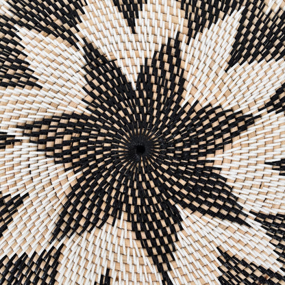 Rotan Wanddecoratie Rond Liva