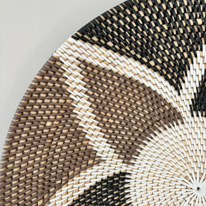 Rotan Wanddecoratie Rond Maya
