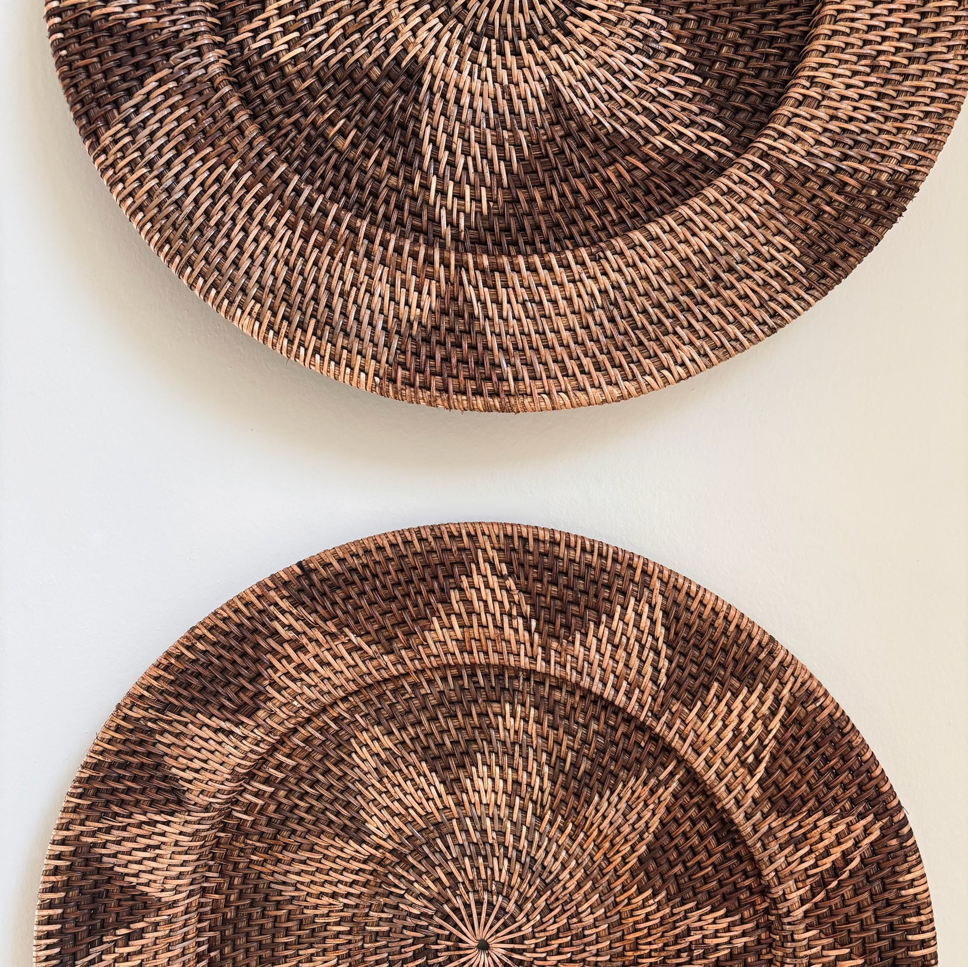 Rotan Wanddecoratie Rond Nina 