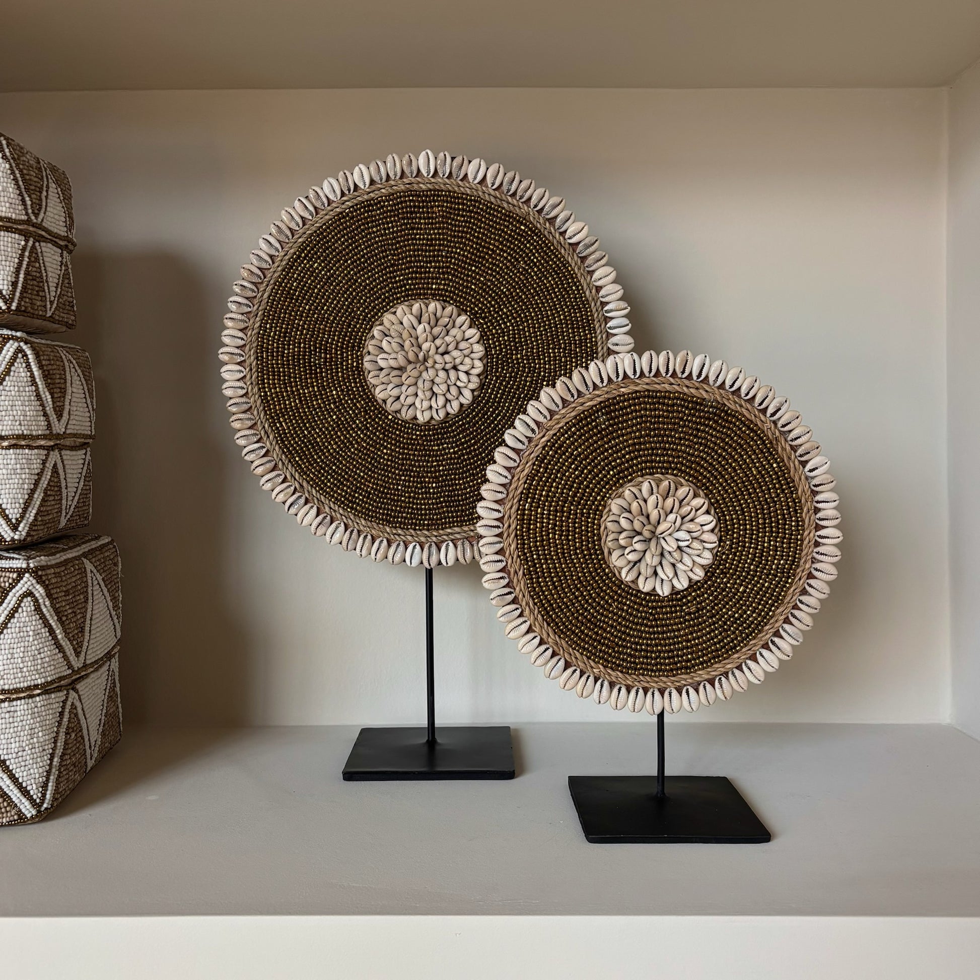 Schelpen Ornament op voet Feya