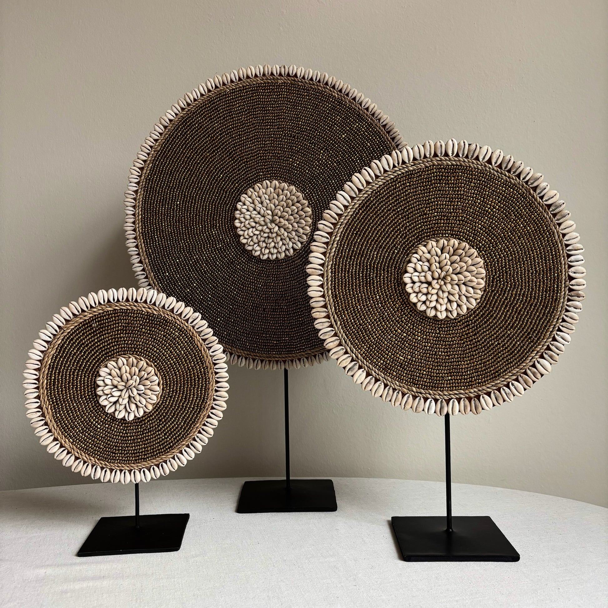 Schelpen Ornament op voet Feya