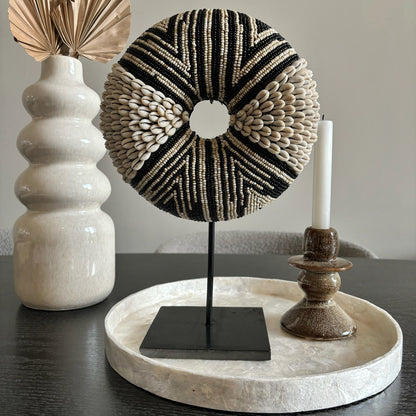 Schelpen Ornament op voet Nola