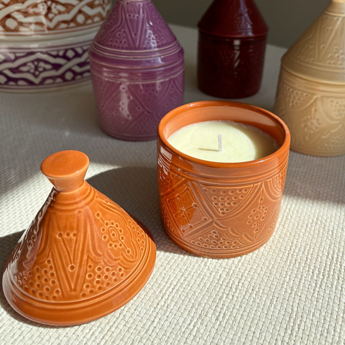 Tajine Geurkaars – Terracotta