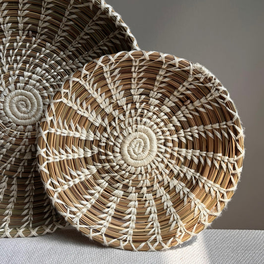 Zeegras Wanddecoratie Rond Iva