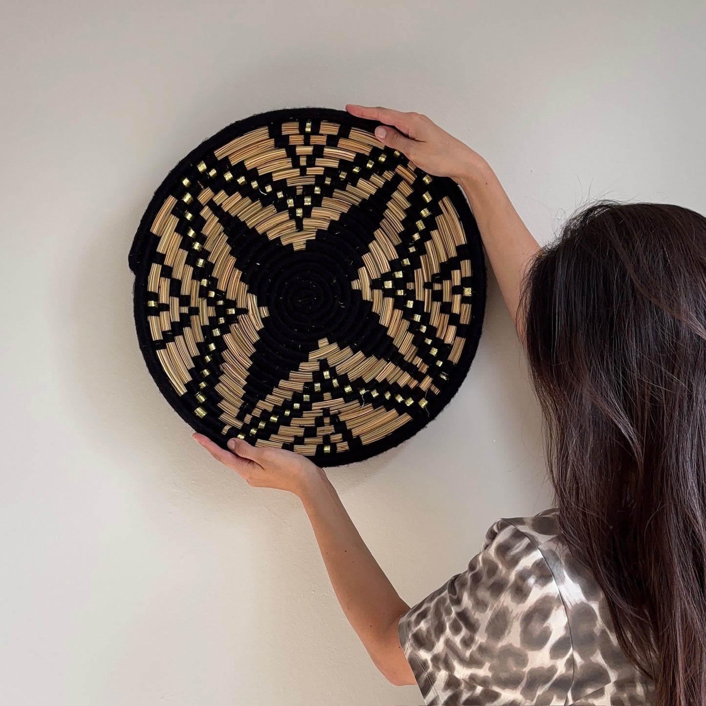 Zeegras Wanddecoratie Rond Maeve