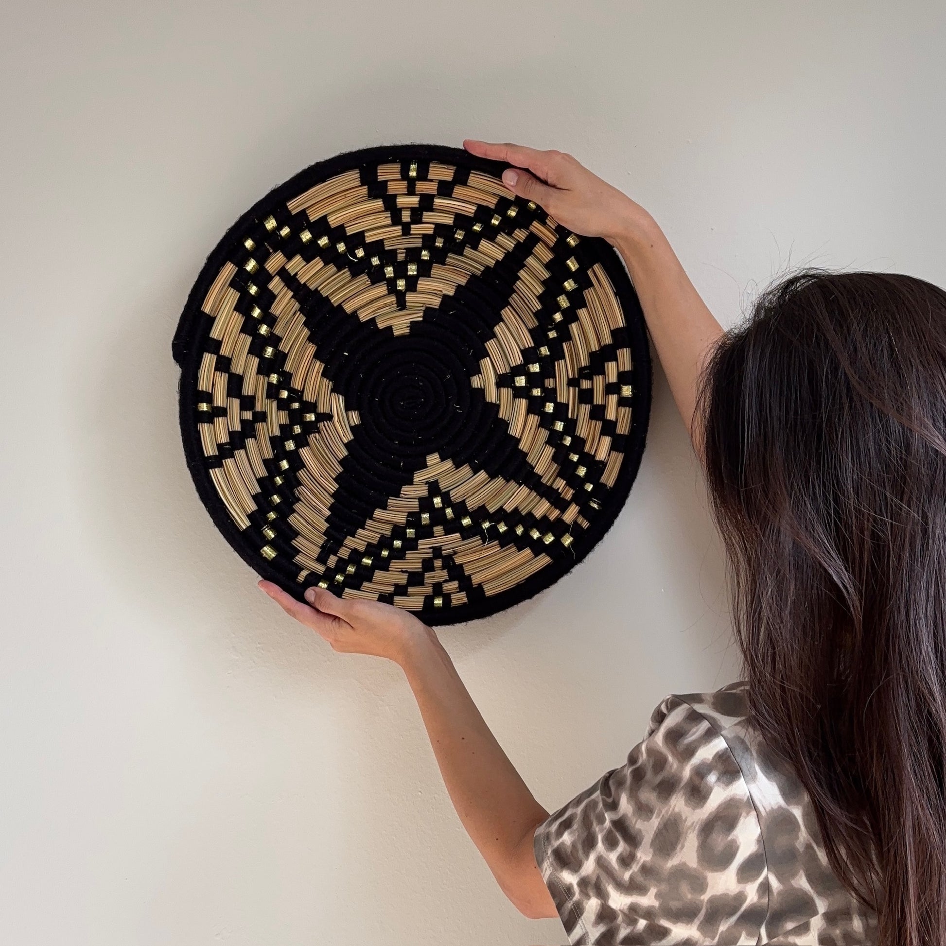 Zeegras Wanddecoratie Rond Maeve