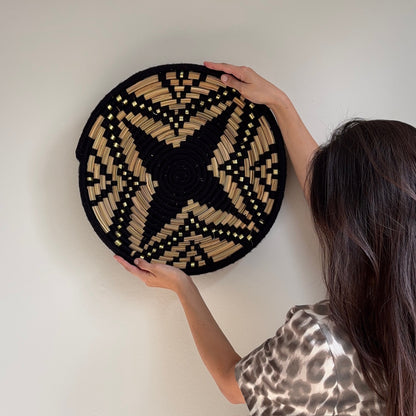 Zeegras Wanddecoratie Rond Maeve
