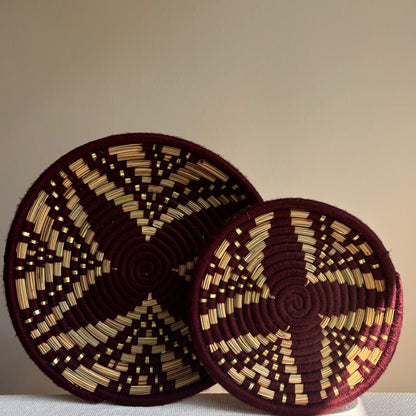 Zeegras Wanddecoratie Rond Nina